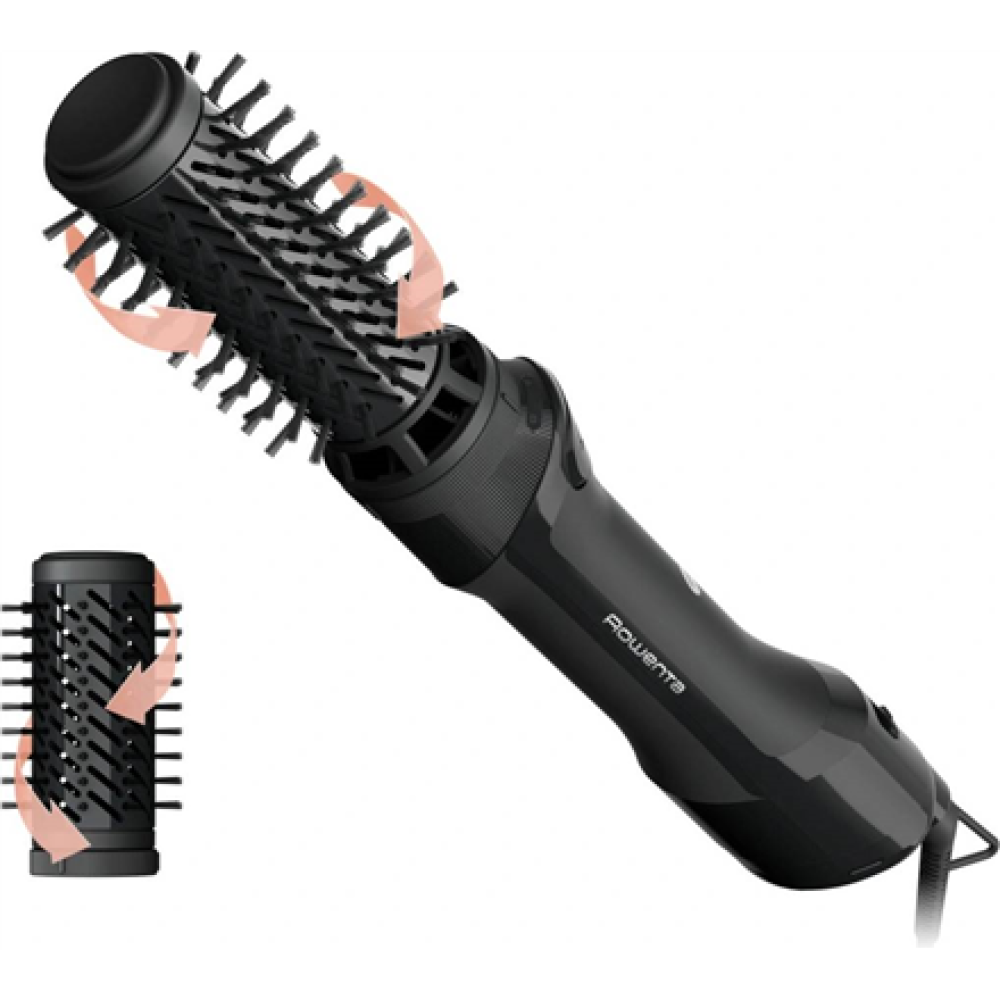 Rowenta Hair styler , Brush Activ UB9520F0 , Number of heating levels 2 , 1000 W , Black