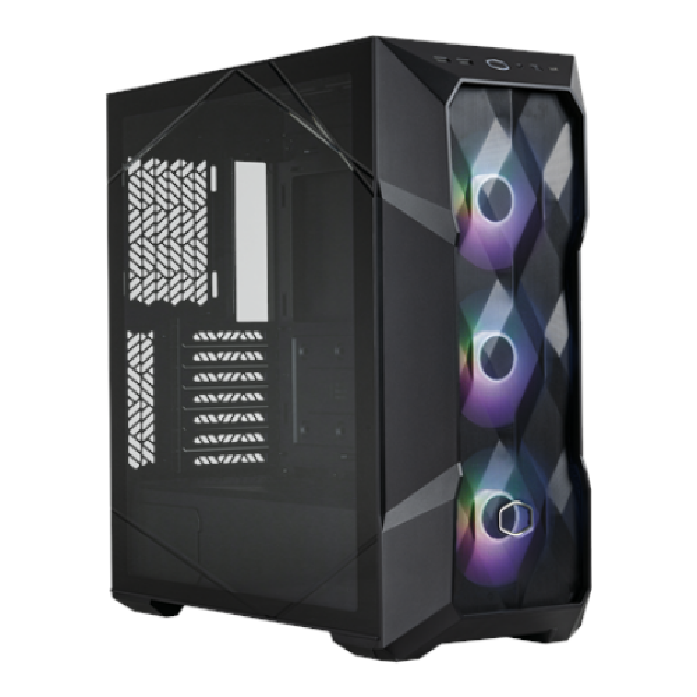 Cooler Master MasterBox TD500 Mesh V2 Side window Black Mid Tower Power supply included No