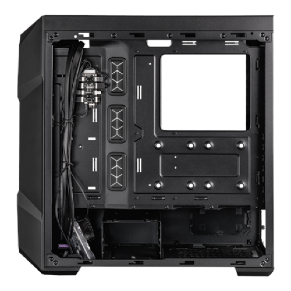 Cooler Master MasterBox TD500 Mesh V2 Side window Black Mid Tower Power supply included No