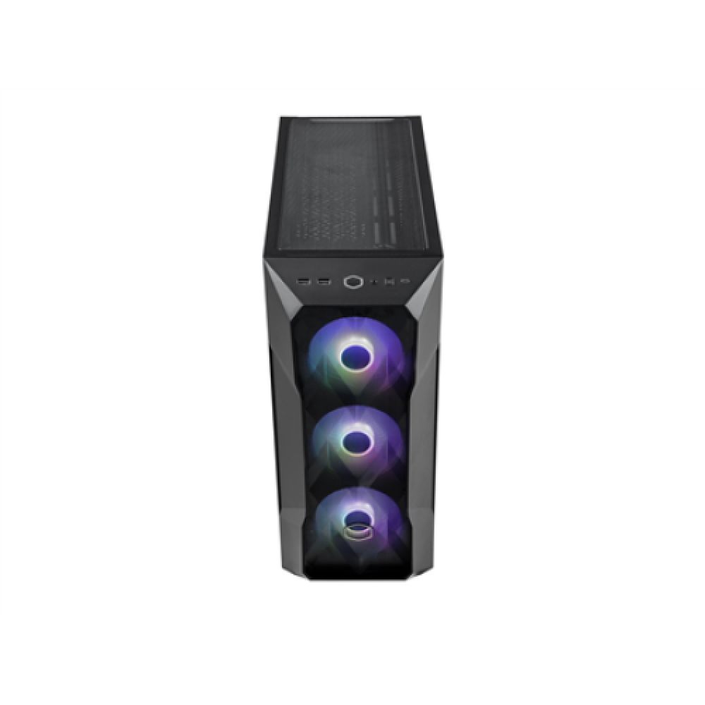Cooler Master MasterBox TD500 Mesh V2 Side window Black Mid Tower Power supply included No