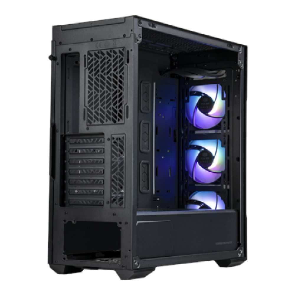 Cooler Master MasterBox TD500 Mesh V2 Side window Black Mid Tower Power supply included No