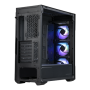 Cooler Master MasterBox TD500 Mesh V2 Side window Black Mid Tower Power supply included No