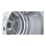 Bosch Dryer Machine , WQG2420PSN , Energy efficiency class A++ , Front loading , 9 kg , Heat pump , LED , Depth 61.3 cm , White