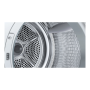 Bosch Dryer Machine , WQG2420PSN , Energy efficiency class A++ , Front loading , 9 kg , Heat pump , LED , Depth 61.3 cm , White
