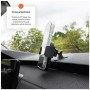 Fixed Iconiq Dash with adhesive foot for dashboard , FIXICQ-M-BK , Universal car holder , Black