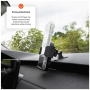 Fixed Iconiq Dash with adhesive foot for dashboard , FIXICQ-M-BK , Universal car holder , Black