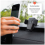 Fixed Iconiq Dash with adhesive foot for dashboard , FIXICQ-M-BK , Universal car holder , Black
