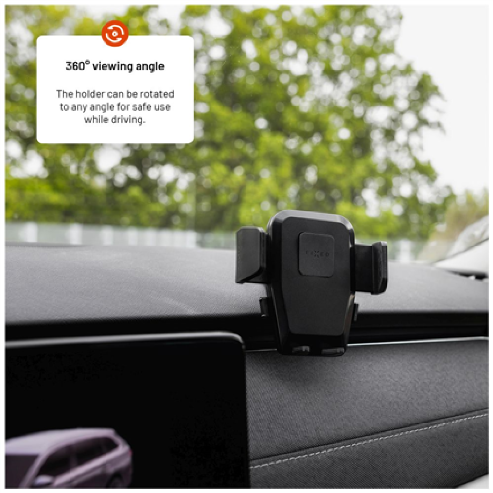 Fixed Iconiq Dash with adhesive foot for dashboard , FIXICQ-M-BK , Universal car holder , Black