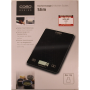 SALE OUT. , Caso Kitchen scale , Slim , Maximum weight (capacity) 5 kg , Graduation 1 g , Black , DAMAGED PACKAGING