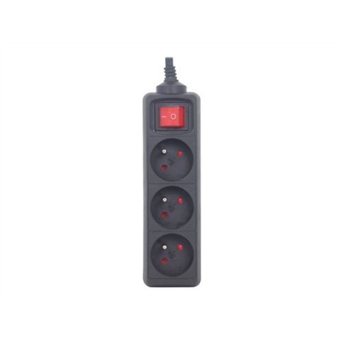 EnerGenie , Power strip, 3 FR sockets, 10 A, C14 plug , EG-PSU3F-01