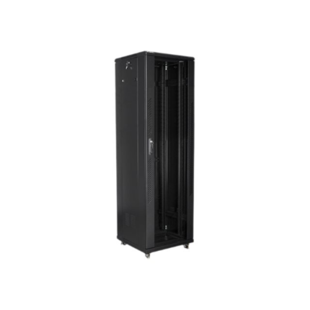 Lanberg , Rack cabinet 19 free-standing 42U/600x600 (flat pack) , FF01-6642-12B , Black