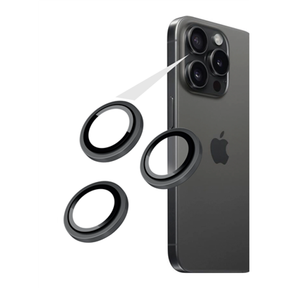 Fixed Camera Glass , Samsung , Galaxy S26 Ultra , Tempered Glass , Black