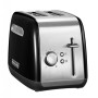 KitchenAid Classic Toaster , 5KMT2115EOB , Power 1100 W , Number of slots 2 , Housing material Metal , Stainless Steel/Black