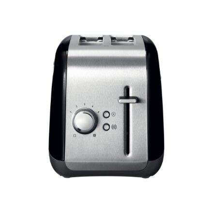 KitchenAid Classic Toaster , 5KMT2115EOB , Power 1100 W , Number of slots 2 , Housing material Metal , Stainless Steel/Black