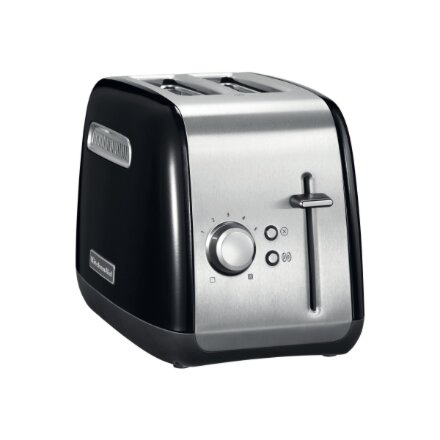 KitchenAid Classic Toaster , 5KMT2115EOB , Power 1100 W , Number of slots 2 , Housing material Metal , Stainless Steel/Black