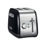 KitchenAid Classic Toaster , 5KMT2115EOB , Power 1100 W , Number of slots 2 , Housing material Metal , Stainless Steel/Black