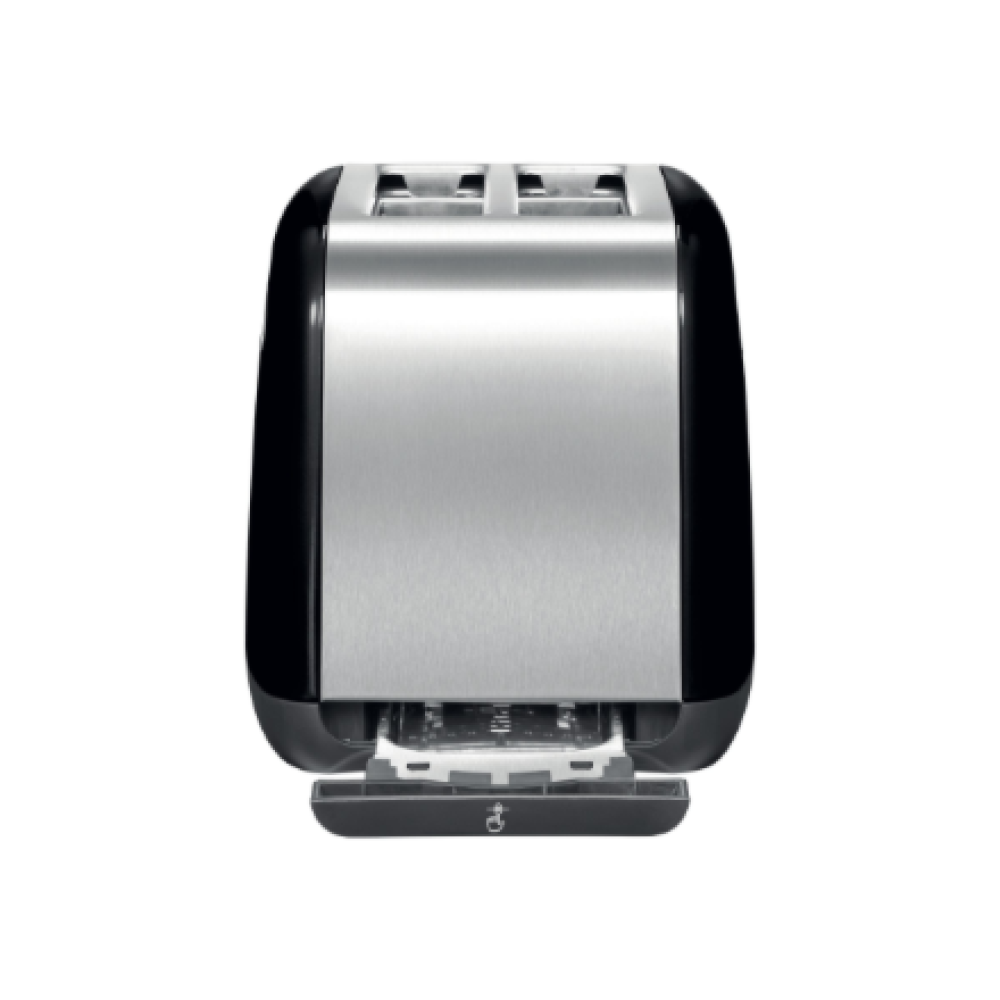 KitchenAid Classic Toaster , 5KMT2115EOB , Power 1100 W , Number of slots 2 , Housing material Metal , Stainless Steel/Black
