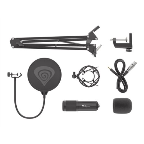 Genesis , Gaming Microphone , Radium 300 , Black , Wired