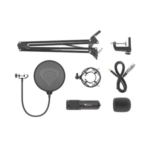 Genesis , Gaming Microphone , Radium 300 , Black , Wired
