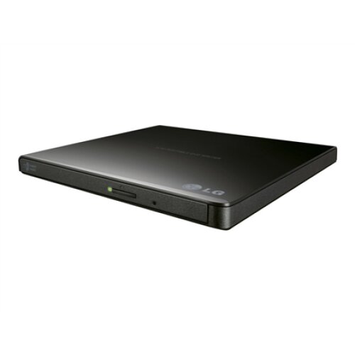 H.L Data Storage , Ultra Slim Portable DVD-Writer , GP57EB40 , Interface USB 2.0 , DVD±R/RW , CD read speed 24 x , CD write speed 24 x , Black , Desktop/Notebook