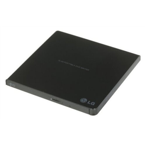 H.L Data Storage , Ultra Slim Portable DVD-Writer , GP57EB40 , Interface USB 2.0 , DVD±R/RW , CD read speed 24 x , CD write speed 24 x , Black , Desktop/Notebook