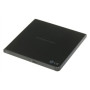 H.L Data Storage , Ultra Slim Portable DVD-Writer , GP57EB40 , Interface USB 2.0 , DVD±R/RW , CD read speed 24 x , CD write speed 24 x , Black , Desktop/Notebook