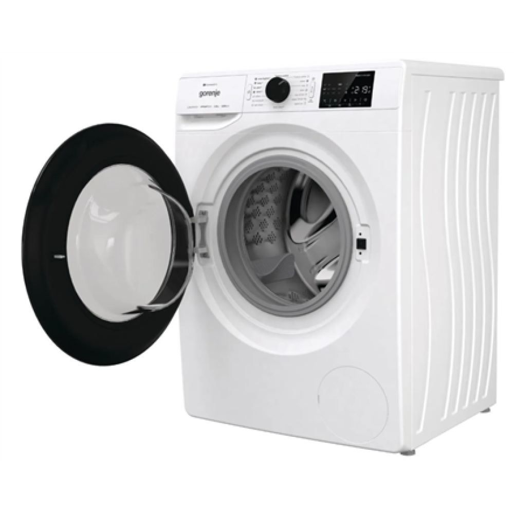 Gorenje Washing machine , WPNEI82A1SWIFI , Energy efficiency class A , Front loading , Washing capacity 8 kg , 1200 RPM , Depth 55 cm , Width 60 cm , Display , LED , Steam function , White