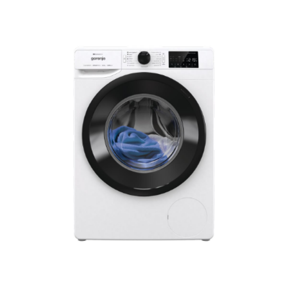 Gorenje Washing machine , WPNEI82A1SWIFI , Energy efficiency class A , Front loading , Washing capacity 8 kg , 1200 RPM , Depth 55 cm , Width 60 cm , Display , LED , Steam function , White