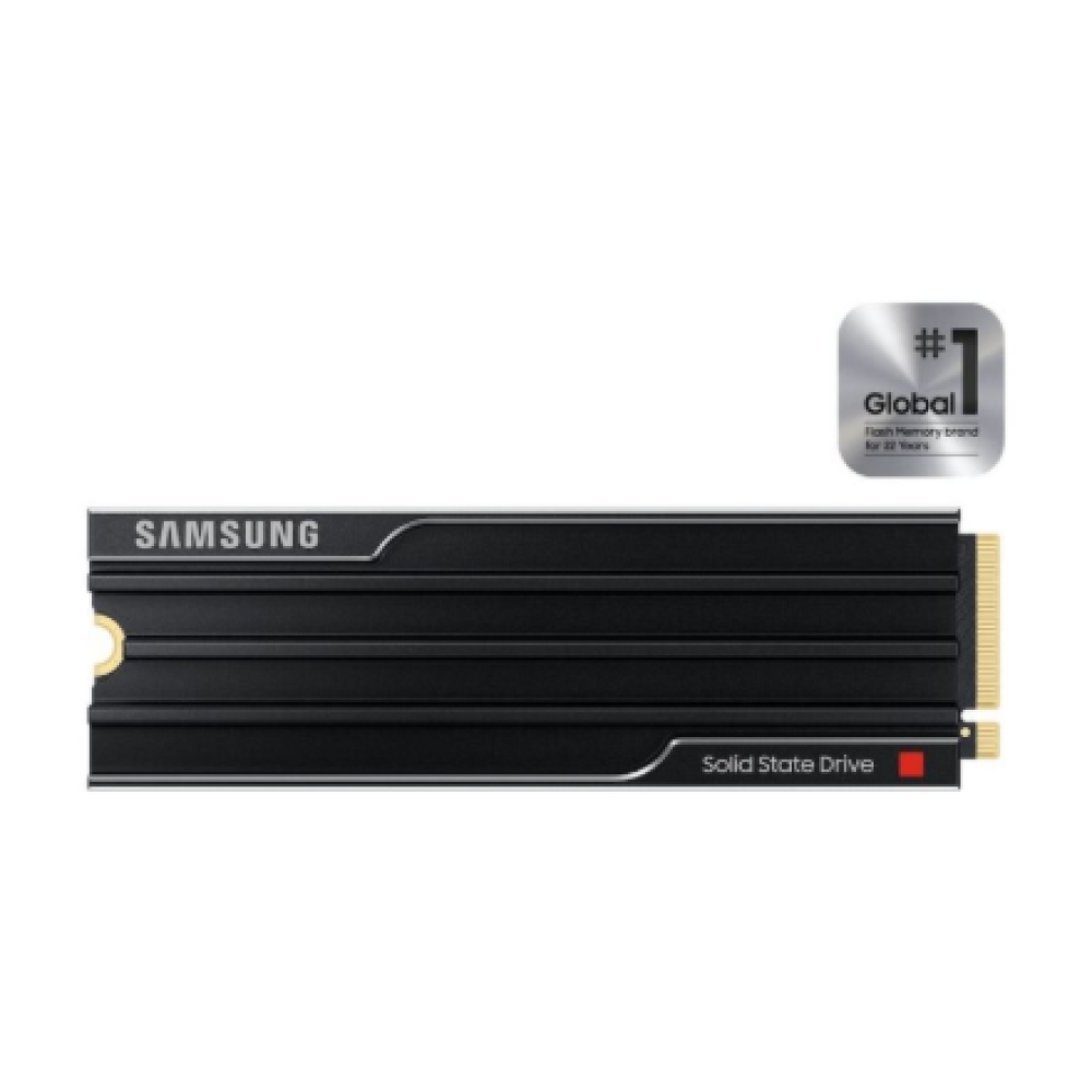 Samsung SSD , 9100 PRO With Heatsink , 8000 GB , SSD form factor M.2 2280 , Solid-state drive interface PCIe 5.0 x4, NVMe 2.0 , Read speed 14800 MB/s , Write speed 13400 MB/s