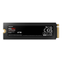 Samsung , 990 PRO with Heatsink , 4000 GB , SSD form factor M.2 2280 , Solid-state drive interface M.2 NVME , Read speed 7450 MB/s , Write speed 6900 MB/s