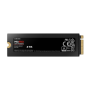 Samsung , 990 PRO with Heatsink , 4000 GB , SSD form factor M.2 2280 , Solid-state drive interface M.2 NVME , Read speed 7450 MB/s , Write speed 6900 MB/s
