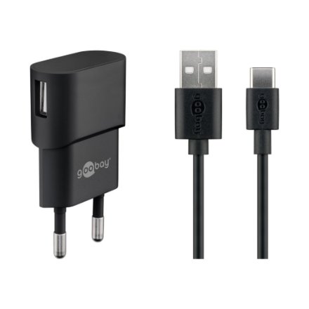 Goobay , 45298 USB-C Charger Set (5 W), Cable 1 m