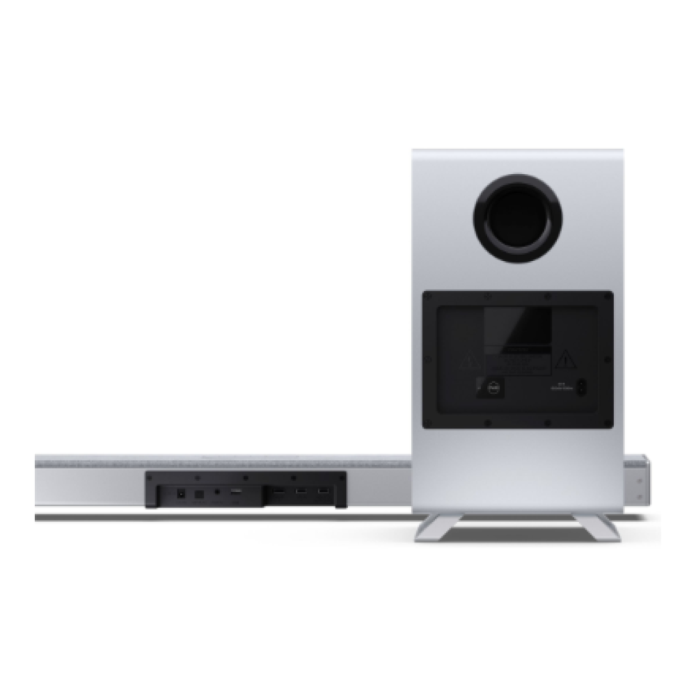 Sharp , 3.1.2 Dolby Atmos/DTS:X Soundbar with Wireless Subwoofer , HT-SBW53121(SL) , Bluetooth