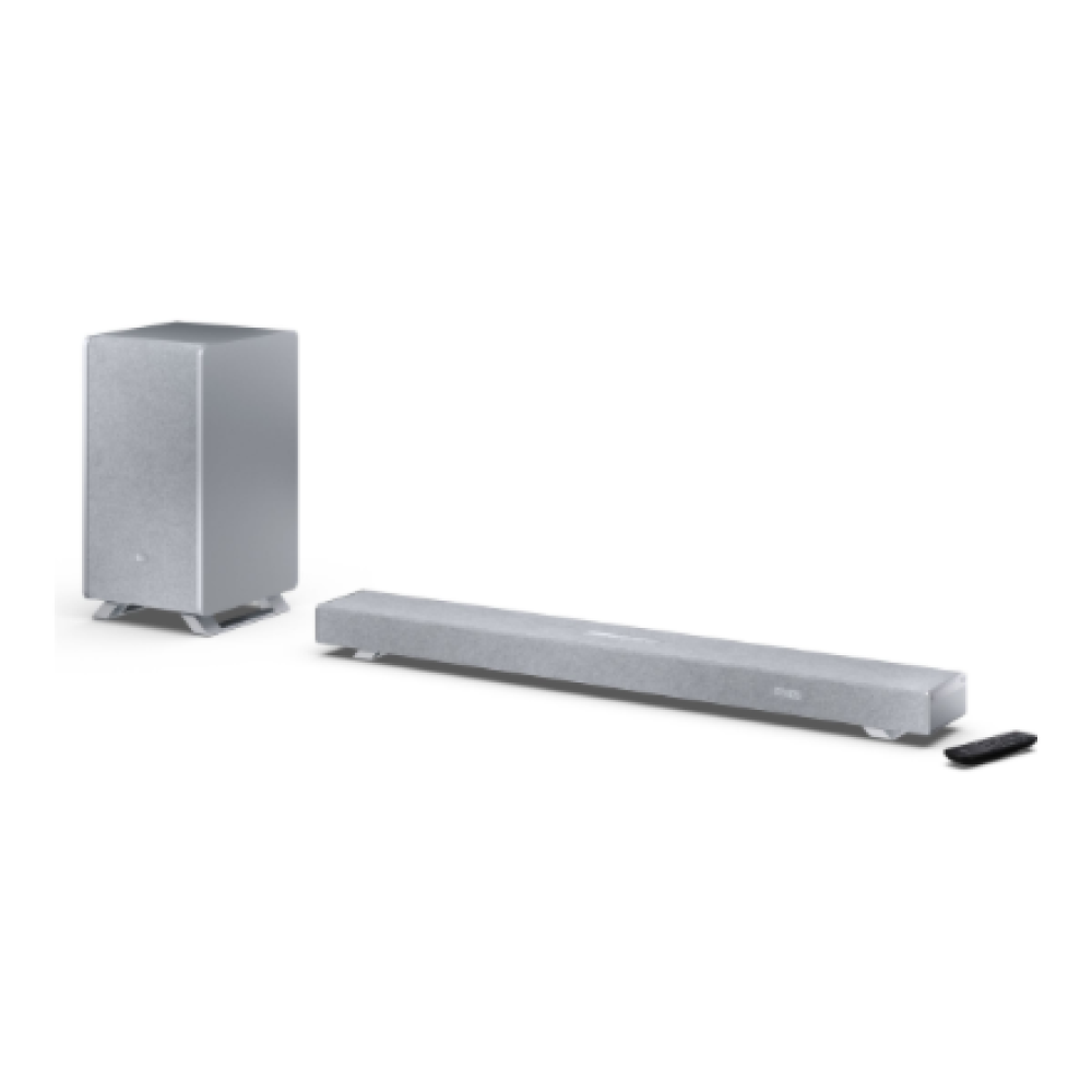 Sharp , 3.1.2 Dolby Atmos/DTS:X Soundbar with Wireless Subwoofer , HT-SBW53121(SL) , Bluetooth