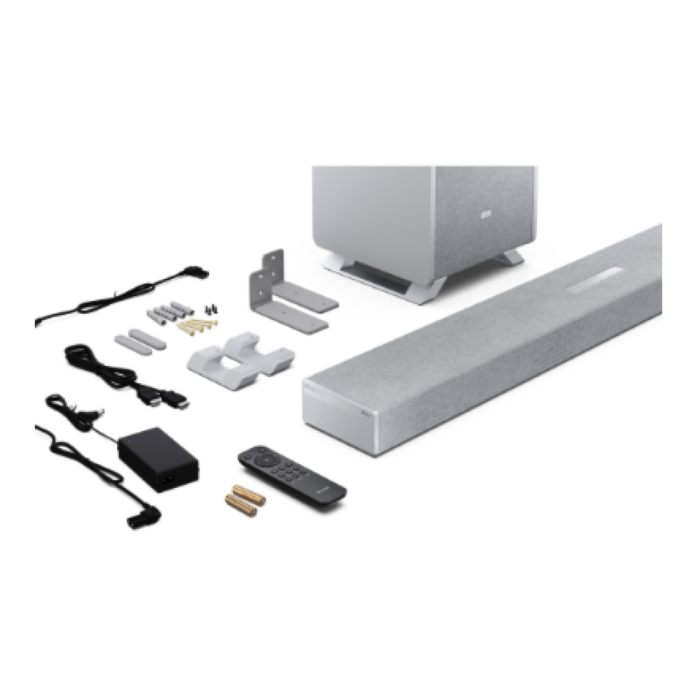 Sharp , 3.1.2 Dolby Atmos/DTS:X Soundbar with Wireless Subwoofer , HT-SBW53121(SL) , Bluetooth