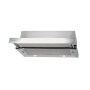 CATA , Hood , TF 2003 Duralum 600 , Telescopic , Energy efficiency class C , Width 60 cm , 390 m³/h , Mechanical control , LED , Stainless steel