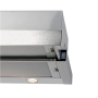 CATA , Hood , TF 2003 Duralum 600 , Telescopic , Energy efficiency class C , Width 60 cm , 390 m³/h , Mechanical control , LED , Stainless steel