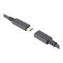 Digitus , USB Type-C Extension Cable , AK-300210-020-S , USB-C to USB-C USB Female 2.0 (Type C) , USB Male 2.0 (Type C)