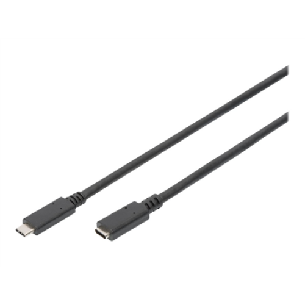 Digitus , USB Type-C Extension Cable , AK-300210-020-S , USB-C to USB-C USB Female 2.0 (Type C) , USB Male 2.0 (Type C)