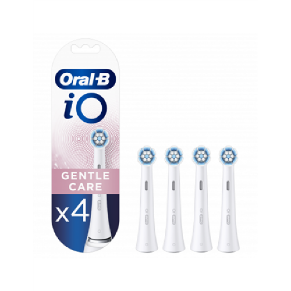Oral-B , Toothbrush replacement , iO Gentle Care , Heads , For adults , Number of brush heads included 4 , Number of teeth brushing modes Does not apply , White