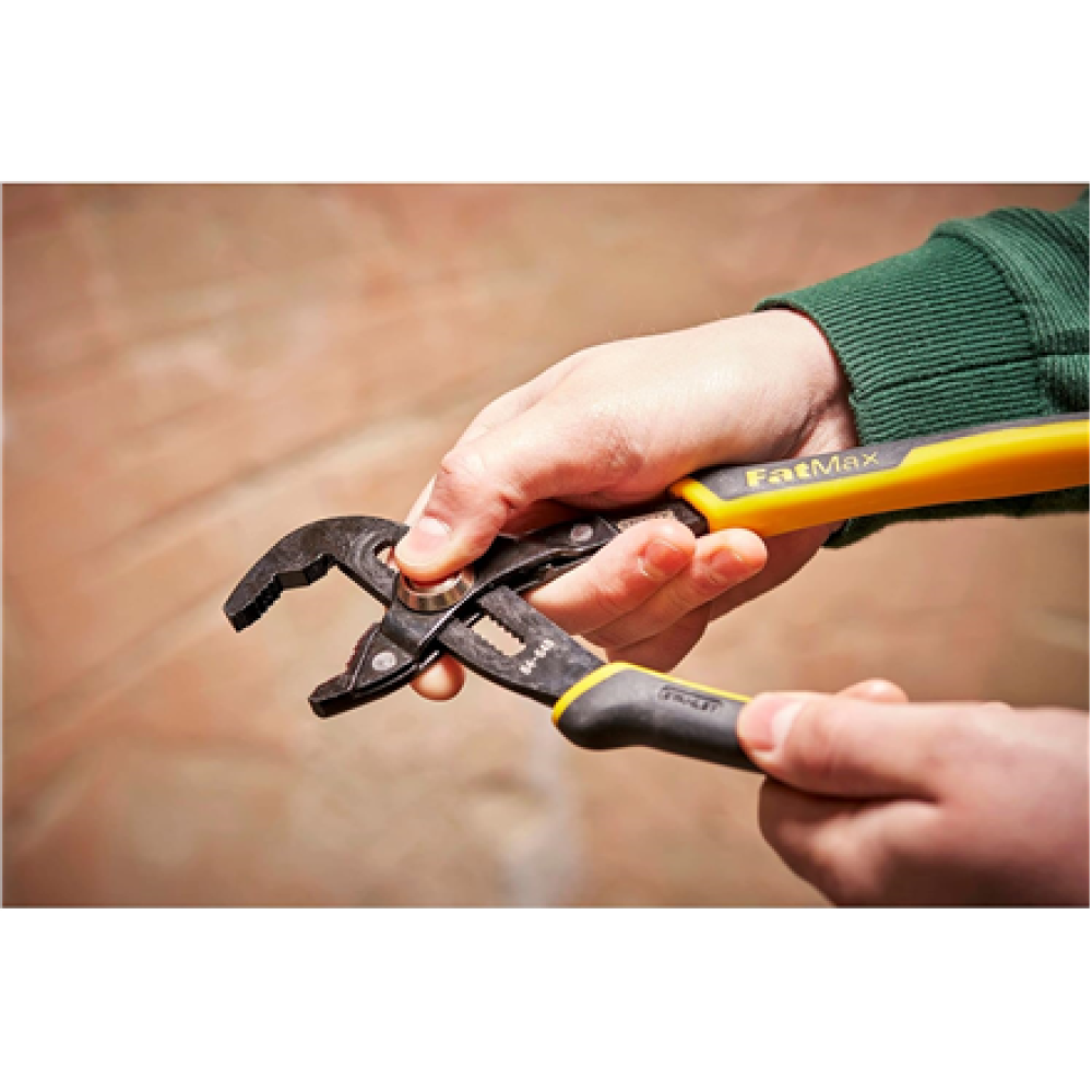 Stanley Fatmax 250mm Push Button Multigrip Pliers , 0-84-648