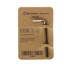 Teltonika Hex Key 19 x 53 x 2.5 mm Nickel Angled, Silver , PR5MEC17 Teltonika Hex Key 19 x 53 x 2.5 mm Nickel Angled, Silver , PR5MEC17