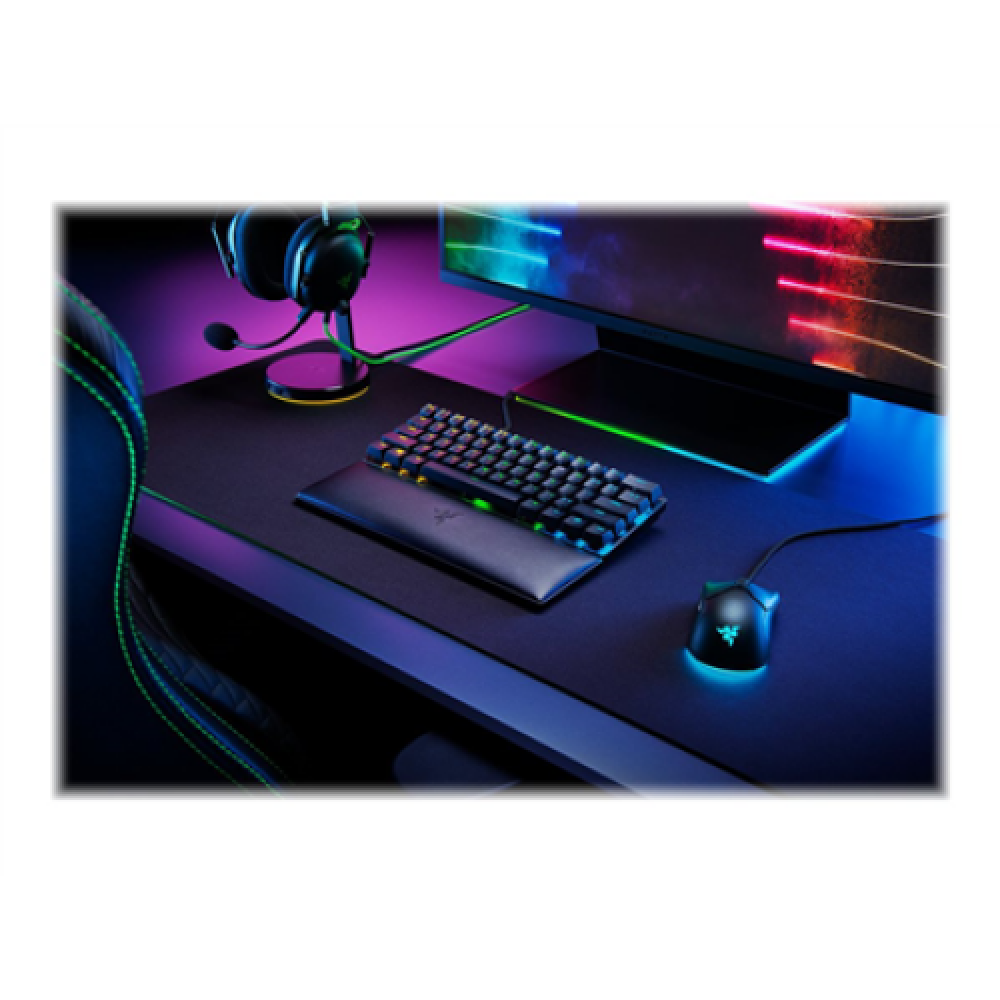 Razer , Ergonomic Wrist Rest for Mini Keyboards , Black , Wrist rest , N/A , N/A , Black