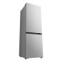 LG Refrigerator , GBBS716CMB , Energy efficiency class C , Free standing , Height 186 cm , Combi , Fridge net capacity 220 L , Freezer net capacity 113 L , Display , 34 dB , Stainless Steel