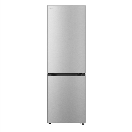 LG Refrigerator , GBBS716CMB , Energy efficiency class C , Free standing , Height 186 cm , Combi , Fridge net capacity 220 L , Freezer net capacity 113 L , Display , 34 dB , Stainless Steel