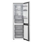 LG Refrigerator , GBBS716CMB , Energy efficiency class C , Free standing , Height 186 cm , Combi , Fridge net capacity 220 L , Freezer net capacity 113 L , Display , 34 dB , Stainless Steel