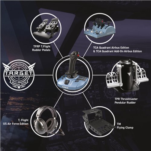 Thrustmaster , Joystick TCA Sidestick Airbus Edition , Joystick