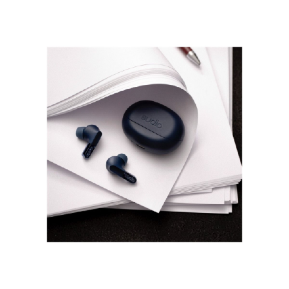 Sudio Earbuds , N3 Pro , Bluetooth , In-ear , Microphone , Midnight Navy , Noise canceling , Wireless