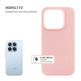 Fixed Story , Back cover , Xiaomi , 17 , Rubberized , Pink
