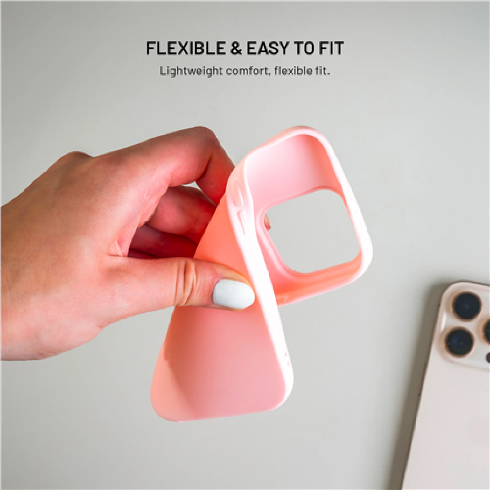 Fixed Story , Back cover , Xiaomi , 17 , Rubberized , Pink